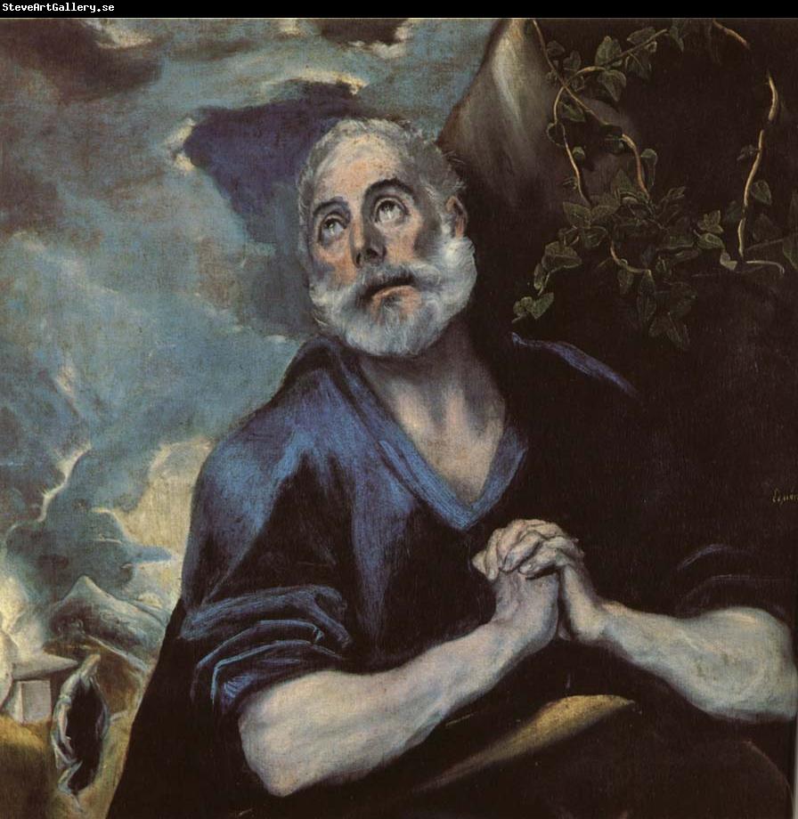 El Greco The Tears of St Peter of all the old masters